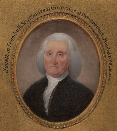 Jonathan Trumbull, Sr. (1710–1785), LL.D. 1779 autorstwa John Trumbull