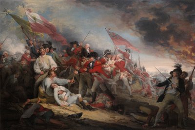 Bitwa o bunkier autorstwa John Trumbull