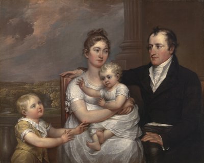 Rodzina Vernetów, 1806 autorstwa John Trumbull