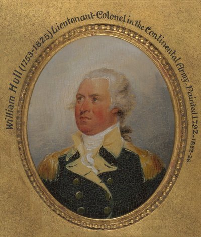 William Hull (1753–1825), B.A. 1772, M.A. 1779 autorstwa John Trumbull