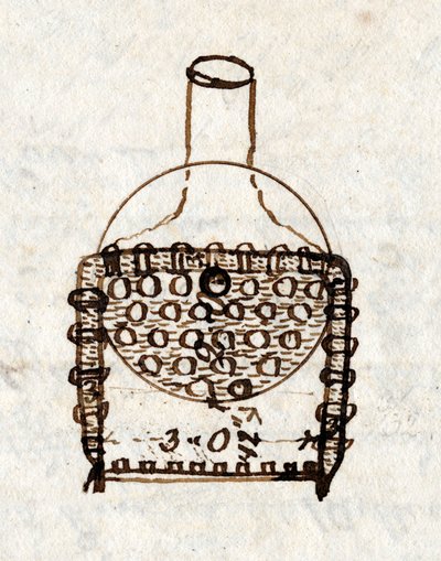 Fragment „Rakiety”, widok od końca, z notatnika Rastricka autorstwa John Urpeth Rastrick