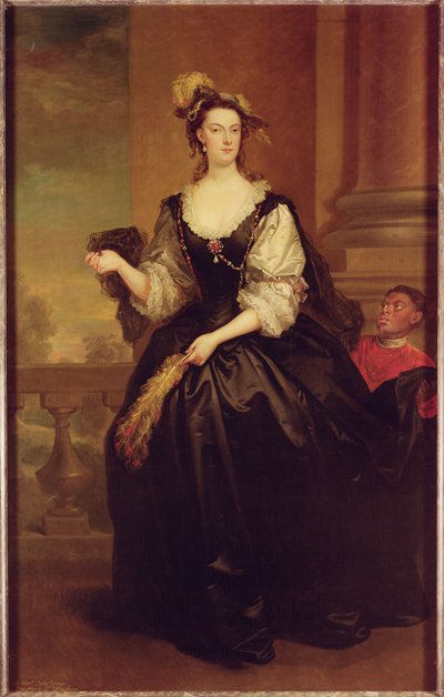 Portret Anny Howard, Lady Yonge autorstwa John Vanderbanck
