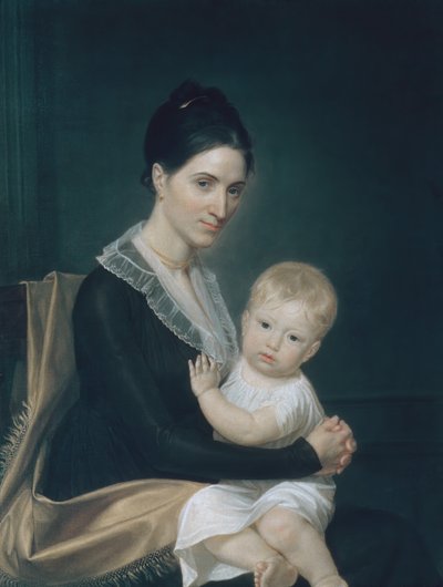 Pani Marinus Willett i jej syn Marinus Jr., ca. 1802. autorstwa John Vanderlyn