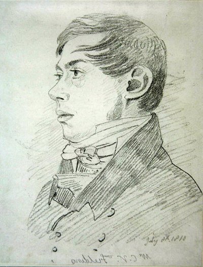 Anthony Vandyck Copley Fielding (1787-1855), 1810 (grafit na papierze tkanym) autorstwa John Varley