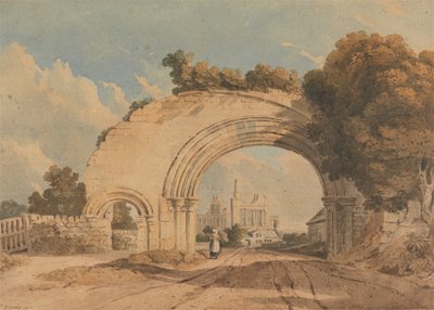 Opactwo Byland, Yorkshire autorstwa John Varley