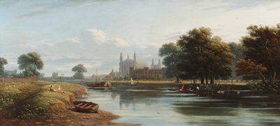 Eton od strony Tamizy autorstwa John Varley