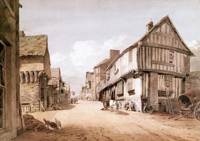 High Street, Conway autorstwa John Varley