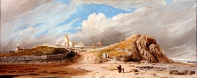 Święta Wyspa (akwarela na papierze (ułożona)) autorstwa John Varley