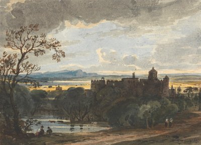 Pałac Linlithgowów autorstwa John Varley
