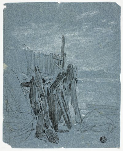 Stockade Near Shore autorstwa John Varley