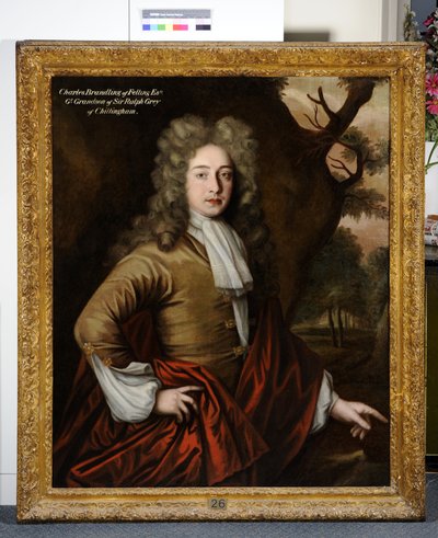 Portret Charlesa Brandlinga autorstwa John Verelst