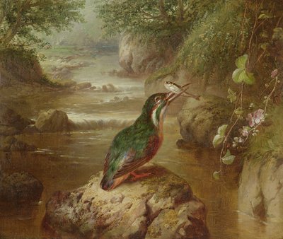Nawiedzenie zimorodka autorstwa John Wainwright