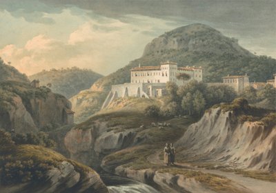 Klasztor w Vietri, niedaleko Salerno autorstwa John Warwick Smith