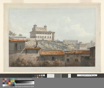 Villa Medici, Rzym autorstwa John Warwick Smith