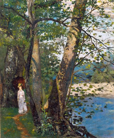 Jawory (Broad Ripple), ok. 1878 (olej na płótnie) autorstwa John Washington Love