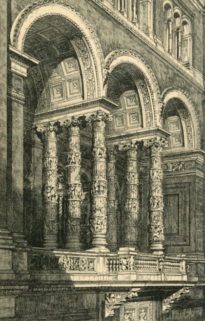 Centralna wnęka w głównym czworoboku, c. 1860, 1881. autorstwa John Watkins