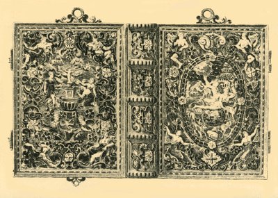 Złota okładka książki, XIX w., 1881 r. autorstwa John Watkins