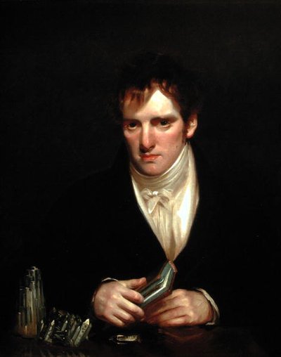 Portret Thomasa Allana (1777-1833) 1824 (olej na płótnie) autorstwa John Watson Gordon