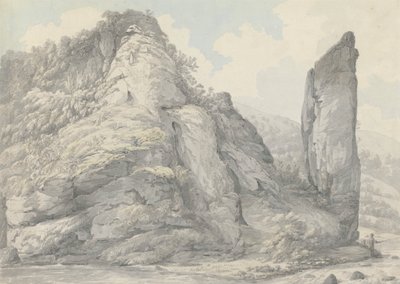 Krajobraz w Derbyshire autorstwa John Webber