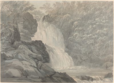 Mawddach Falls w pobliżu Dolgelly autorstwa John Webber