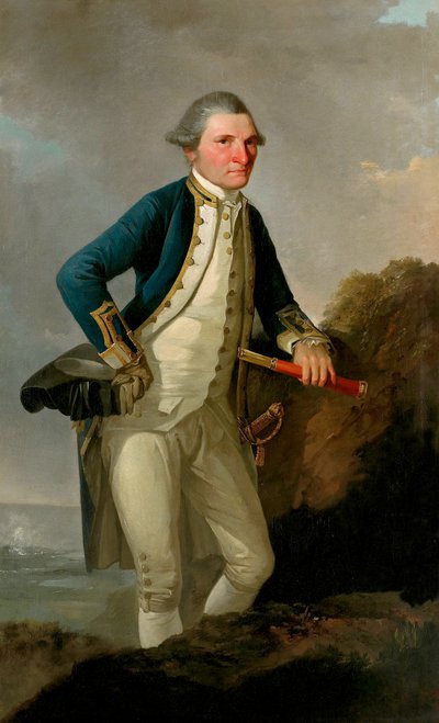 Portret kapitana Jamesa Cooka autorstwa John Webber