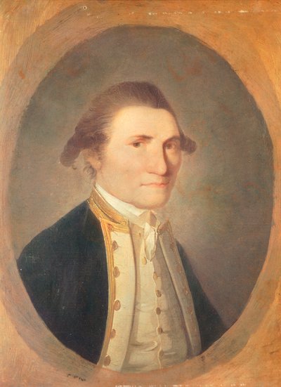 Portret Jamesa Cooka (Marton w Cleveland autorstwa John Webber