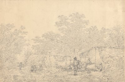 Scena wiejska autorstwa John Webber