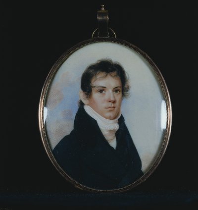 Portret mężczyzny, ok. 1810. autorstwa John Wesley Jarvis
