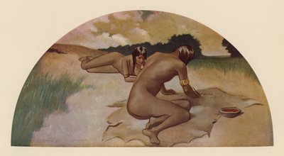 Piktogram (litografia kolorowa) autorstwa John White (after) Alexander