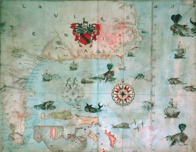 Zatoka Chesapeake, Floryda, ok. 1585-1603 autorstwa John White