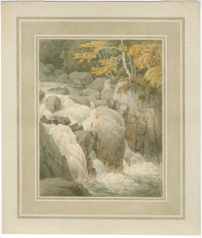 Upadek Braana z Ermitażu w Dunkeld autorstwa John White Abbott