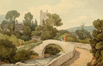 Meavy (ołówek, długopis, szary tusz i akwarela) autorstwa John White Abbott