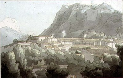 Mendris, koło Como autorstwa John White Abbott