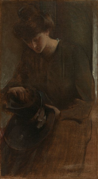 Toiler autorstwa John White Alexander