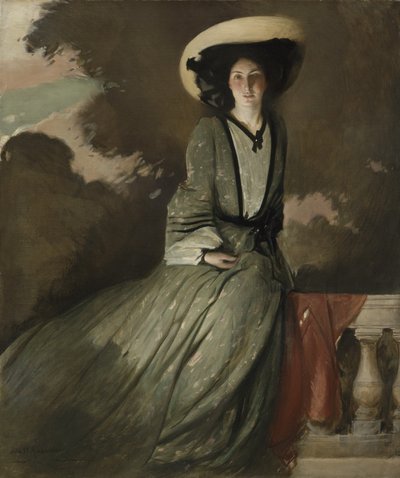 Portret pani John White Alexander, 1902 autorstwa John White Alexander