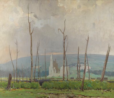 Ablain St-Nazaire, 1914-19 autorstwa John William Beatty