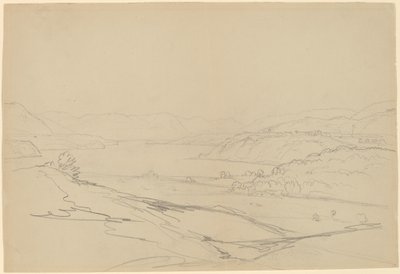 West Point z Storm King autorstwa John William Casilear