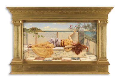 Szczęśliwe przebudzenie, 1903 autorstwa John William Godward