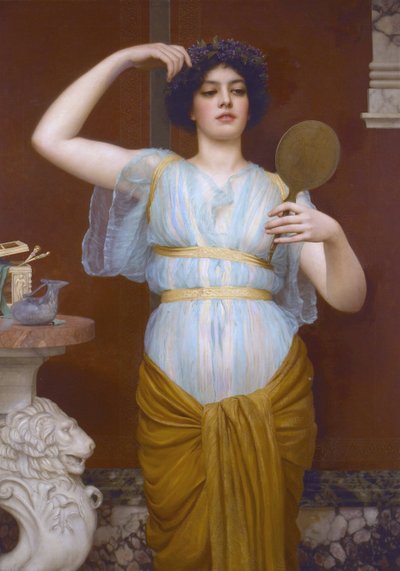 Jońskie, lata 90. XIX wieku. autorstwa John William Godward