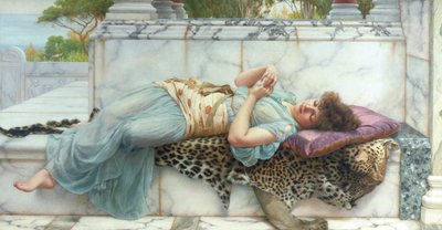 „Narzeczona”, 1892 autorstwa John William Godward