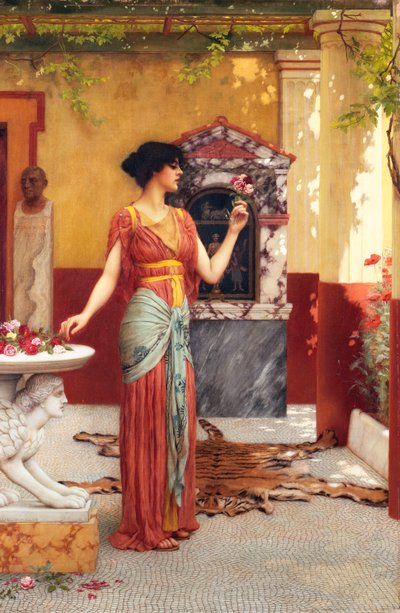Bukiet, 1899 autorstwa John William Godward
