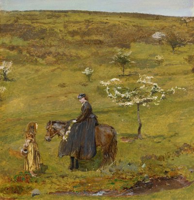 Maj na Górce, koniec XIX wieku autorstwa John William North