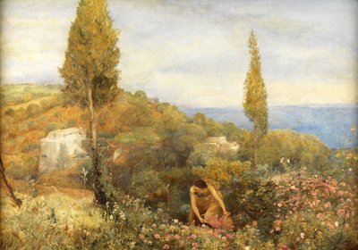 Róże, asfodel i cyprys – Algieria autorstwa John William North