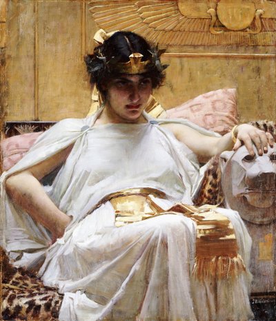 Kleopatra, ok. 1887 autorstwa John William Waterhouse