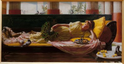 Słodkie nic nie robi autorstwa John William Waterhouse