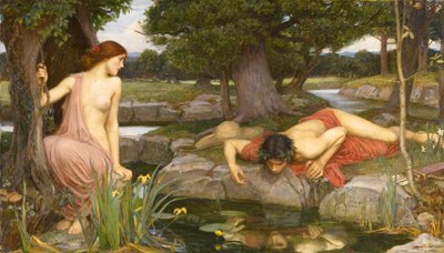 Echo i Narcyz autorstwa John William Waterhouse