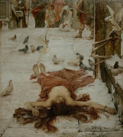 Święta Eulalia autorstwa John William Waterhouse