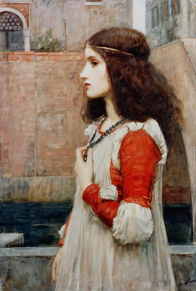 Julia (olej na płótnie) autorstwa John William Waterhouse