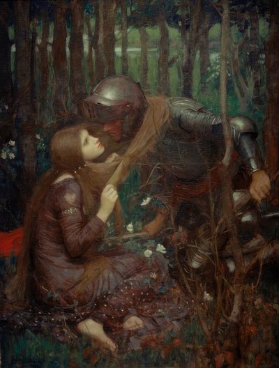 Piękna pani bez litości autorstwa John William Waterhouse