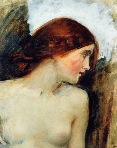 Studium dla szefa Echo, ok. 1903 (patrz 55607) autorstwa John William Waterhouse